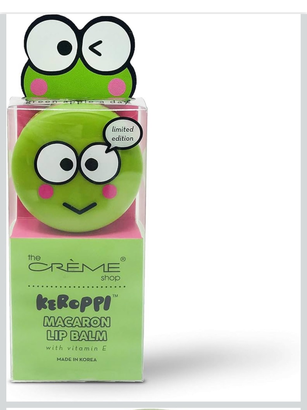 Keroppi Macaron Lip Balm